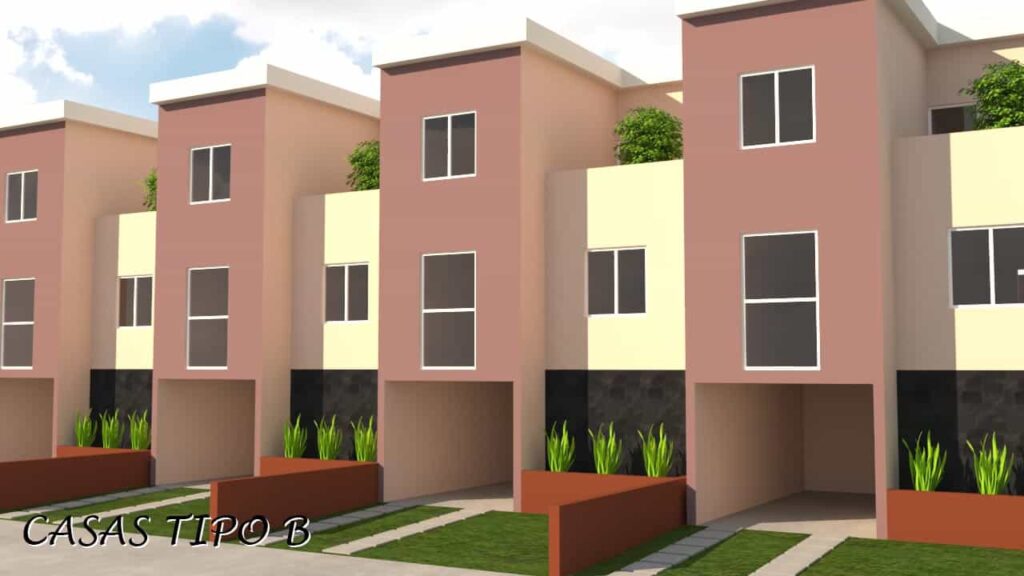 casas tipo b persp